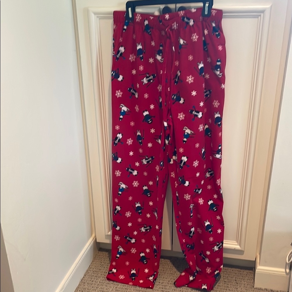 NWOT Club Room Red Penguin Pajama Bottoms
